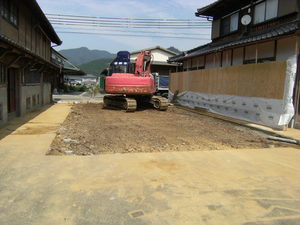 更地になりました
