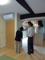 電気屋さんの説明