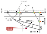 完成見学会地図