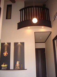 玄関吹き抜け
