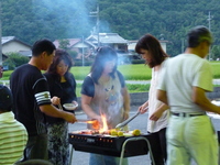 炎があがってますけど