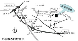 会場の地図