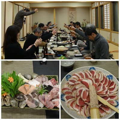 春日工務店忘年会