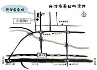 見学会場　地図