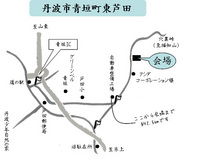 構造見学会地図