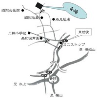 構造見学会　地図