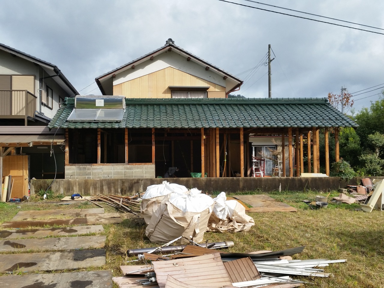 丹波市　工務店　解体