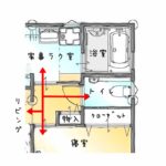 平屋　間取り　寝室　春日工務店