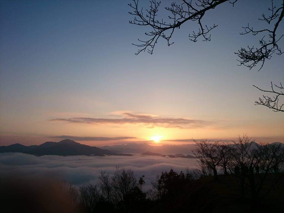 黒井城　雲海　春日工務店