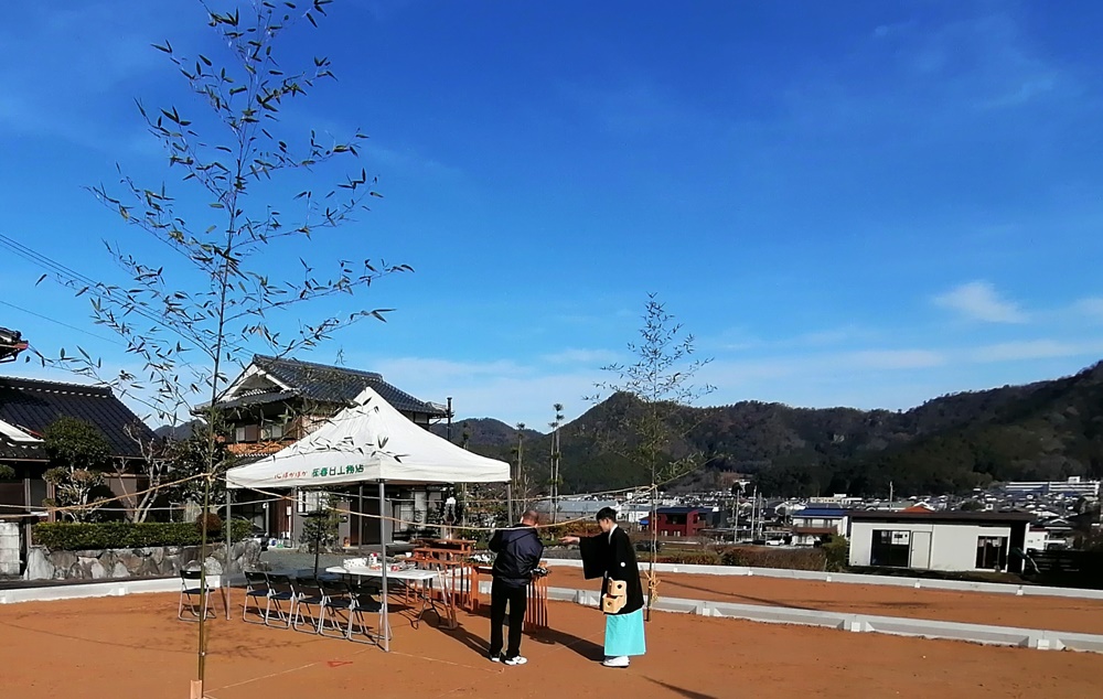 丹波市　丹波篠山市　春日工務店　地鎮祭　tanneの家