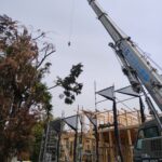 丹波市　上棟日　春日工務店