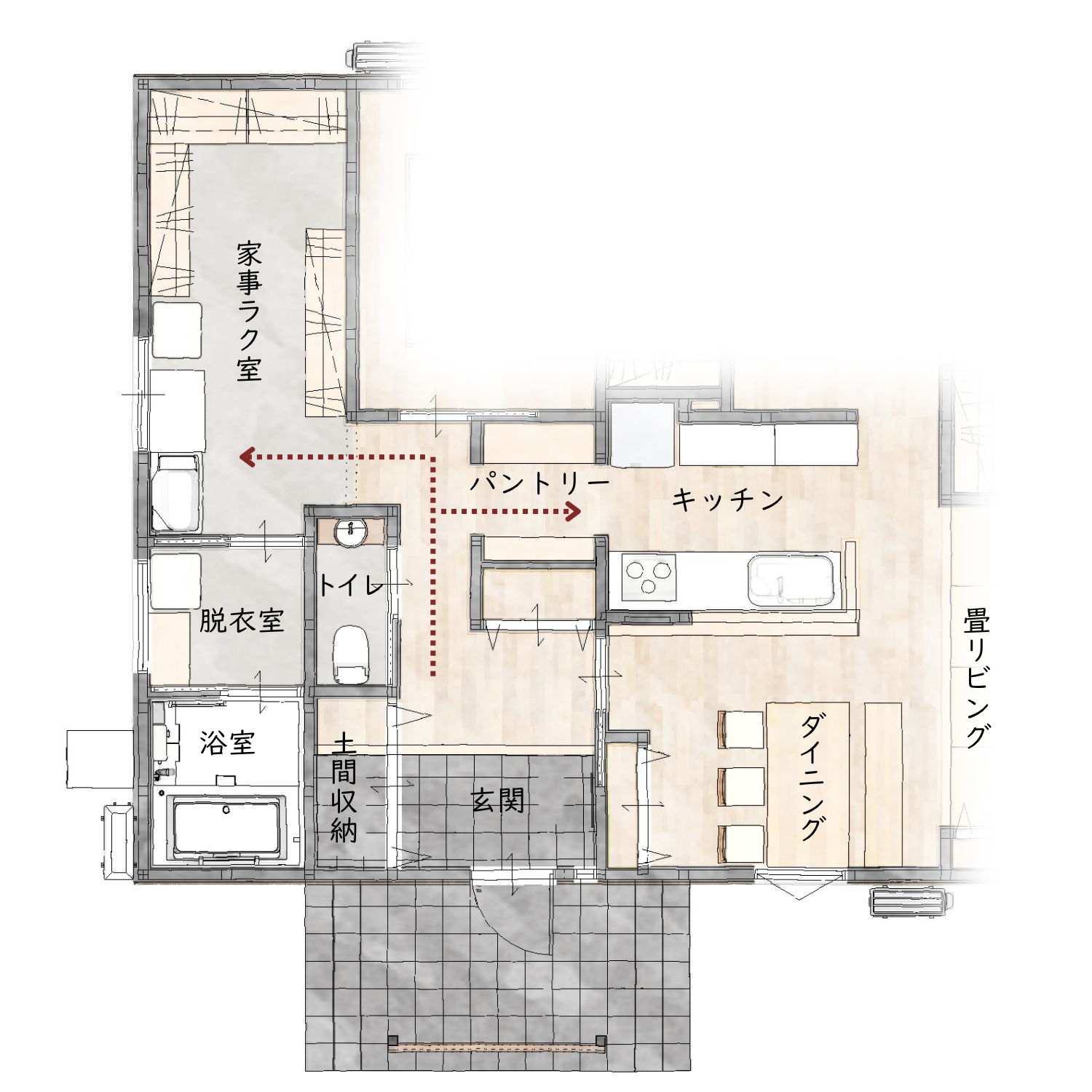 春日工務店　平屋　完成見学会　32坪